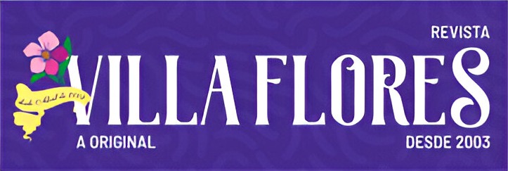Logo da Revista Villa Flores, a original, desde 2003